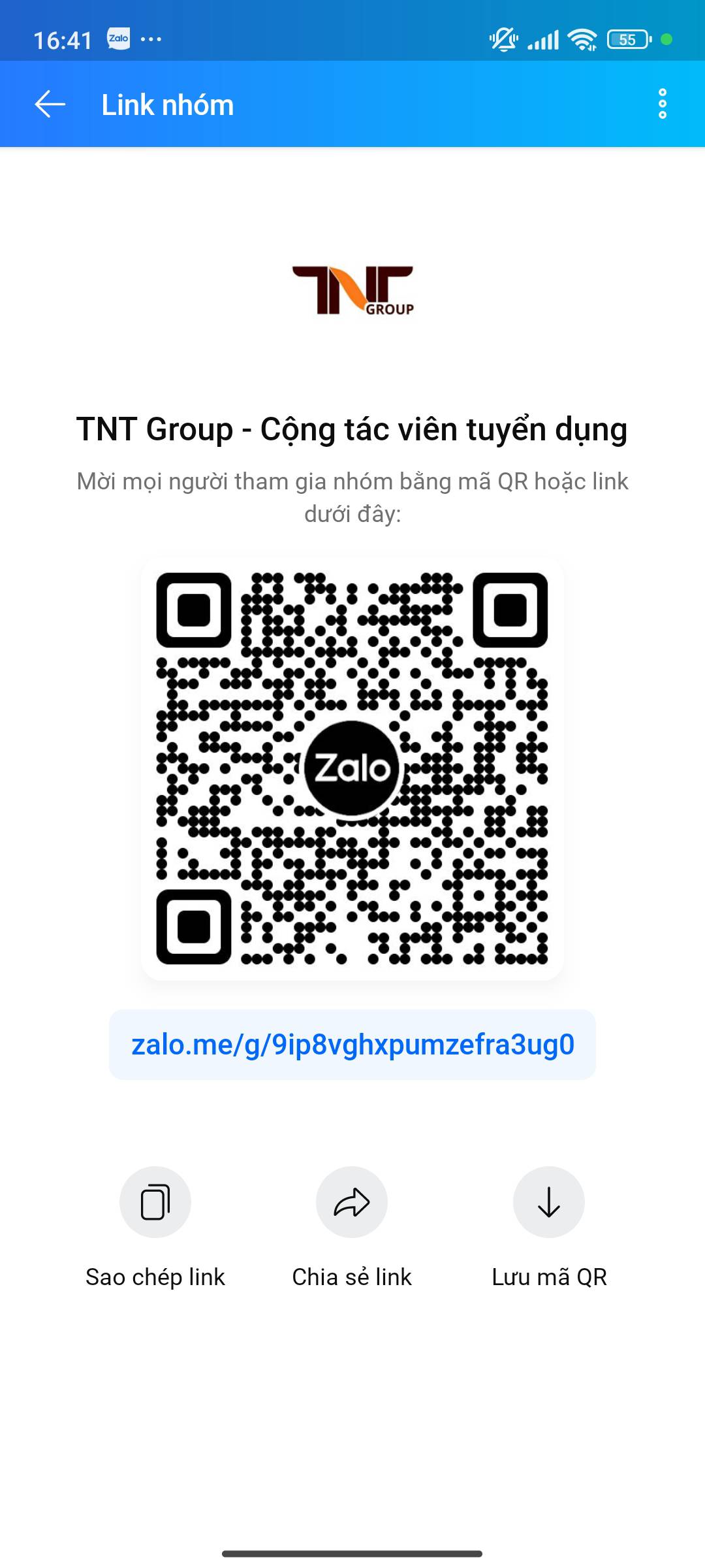 QR Zalo